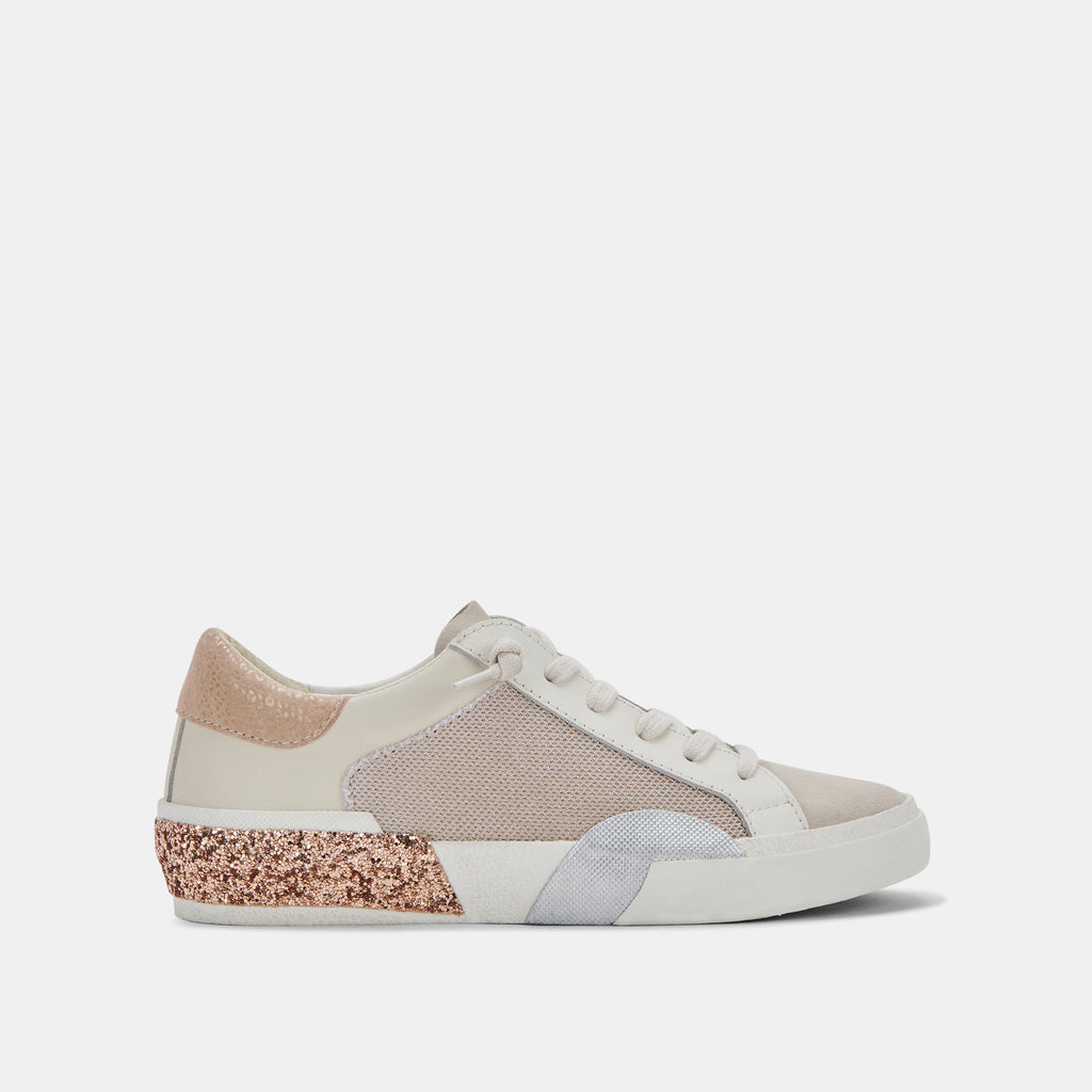 ZINA SNEAKERS LIGHT GOLD MESH– Dolce Vita 6665700802626