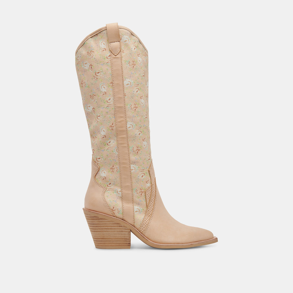 NAVENE Booties Rose Multi Nubuck | Rose Multi Nubuck Western Boots– Dolce Vita 6882415771714