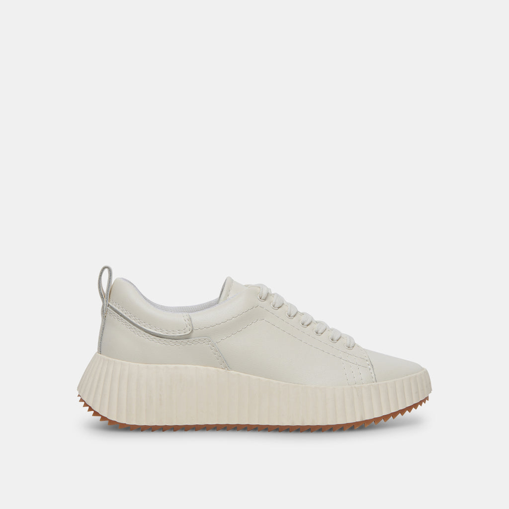 DEVOTE SNEAKERS WHITE LEATHER– Dolce Vita 6908074197058