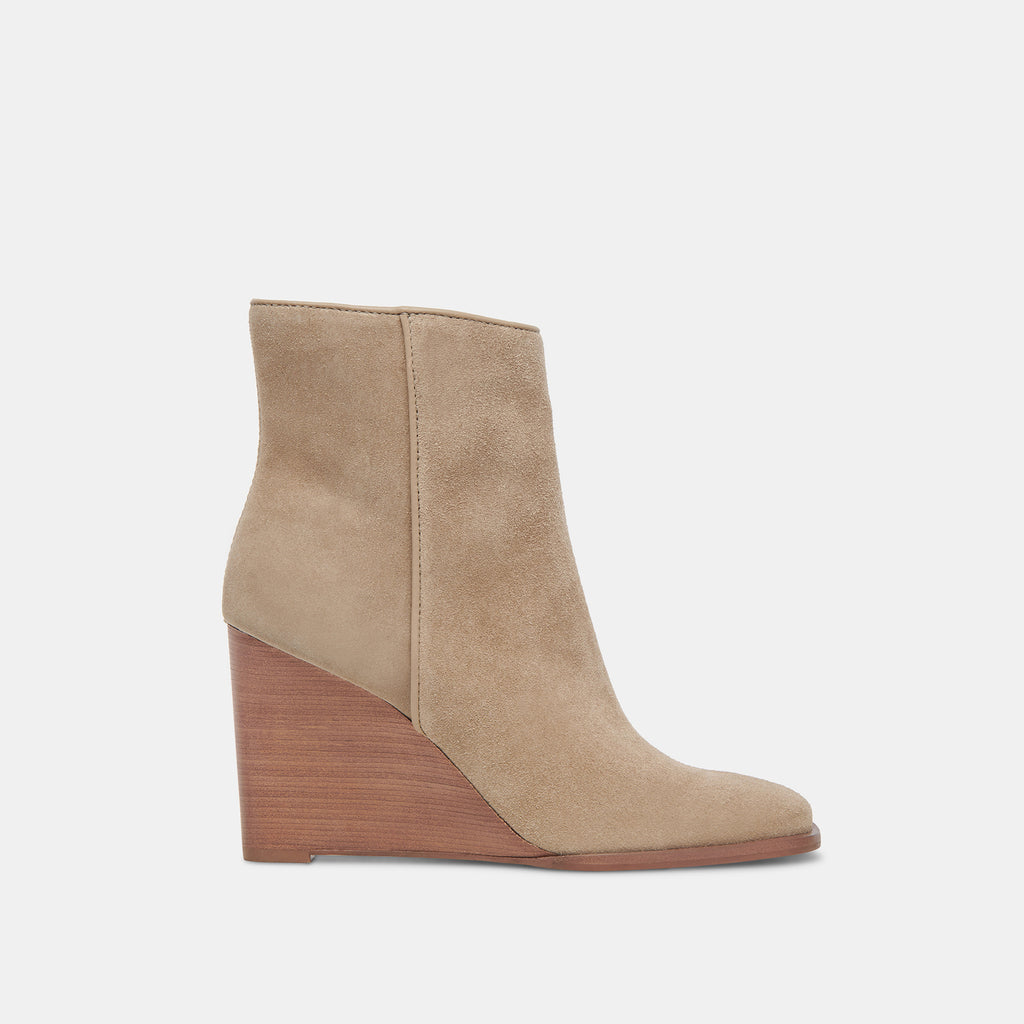 SUSANN BOOTIES ALMOND SUEDE– Dolce Vita 6908080226370